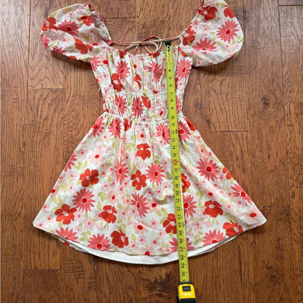 Sabo Skirt Darling Floral Mini Dress Womens Size S - Picture 5 of 11
